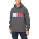 Tommy Hilfiger Ανδρικό φούτερ Tommy Flag Badge Melange Relaxed Hoody